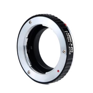 K&F Concept Lens Mount Adapter Compatible with Olympus Pen-F Lens to Nikon 1 Series Camera