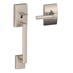 Schlage FE285-CEN-BRW-CEN Century Lower Handle Set for Electronic Deadbolts with, Satin Nickel