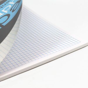 Silvine A4 Professional Graph Pad. 50 Sheets of Quality 90gsm Paper, Printed 5mm Squares. Ref A4GPX