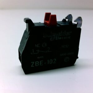 Schneider Electric Zbe-102 - Pack of 2 - Contact Block 1Nc Zbe-102 - Pack of 2 -