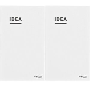 pk/2 kokuyo idea grid notebooks, b6 slim 7.17" x 4.25", tomoe river paper