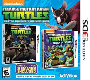 teenage mutant ninja turtles master splinter's training pack - nintendo 3ds