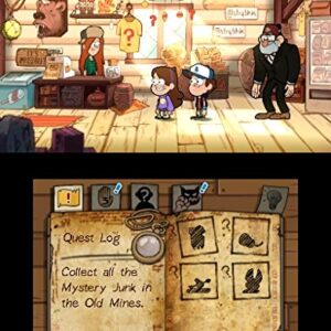 Gravity Falls: Legend of the Gnome Gemulets - Nintendo 3DS Standard Edition