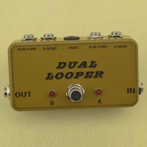 new true-bypass looper effect pedal guitar effect pedal looper switcher true bypass guitar pedal light black dual loop armygreen switch