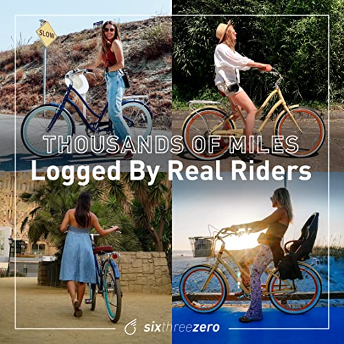 sixthreezero EVRYjourney Women's Beach Cruiser Bike, Step-Through Touring Hybrid Bicycle