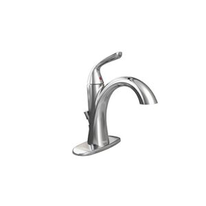 American Standard 7186101.002 Fluent Single Control Bathroom Faucet with Pop-up Drain, 18 in x 18 in, Polished Chrome