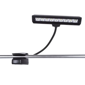 Lightess Dimmable Music Stand Lights Clip on Book Light Piano LED Reading Lamp USB Desk Lamp, Black