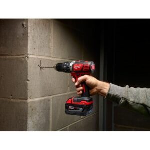 Milwaukee 2697-22 M18 18-Volt Lithium-Ion Cordless Hammer Drill/Impact Driver XC Combo Kit (2-Tool)