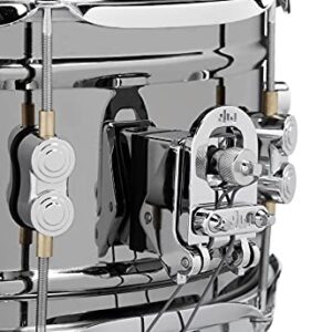 Pacific Drums Concept Series Black Nickel Over Steel Snare Drum, 6.5"X14" (PDSN6514BNCR)