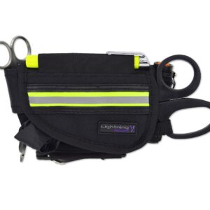 Lightning X First Responder Stocked First Aid Hip/Belt Pouch Kit for Quick Response EMS EMT Camping