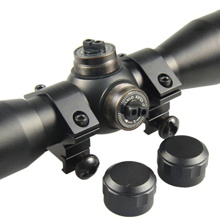 TACFUN Tactical 4X32 Compact .223 .308 Scope /w Rings Rangefinder Reticle