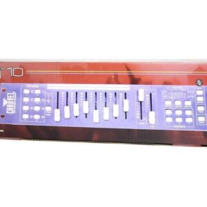 Chauvet Obey 10 LED Universal DMX-512 Lighting Controller + 10' + 25' Cables