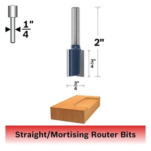 BOSCH 85248M 3/4 In. x 3/4 In. Carbide Tipped Hinge Mortising Bit