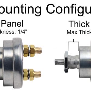 Fastronix 3/8" 2 Post 180/1000 Amp High Current Battery Disconnect Switch