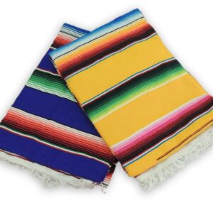 Six Sarape XL Meditation Blanket Wholesale Serape (6) Mexico Throw Yoga Mat Accessory Mexican000203