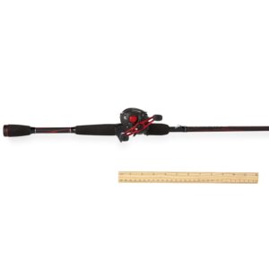 Abu Garcia Black Max Baitcast Low Profile Reel and Fishing Rod Combo , 6'6" - Medium - 1pc