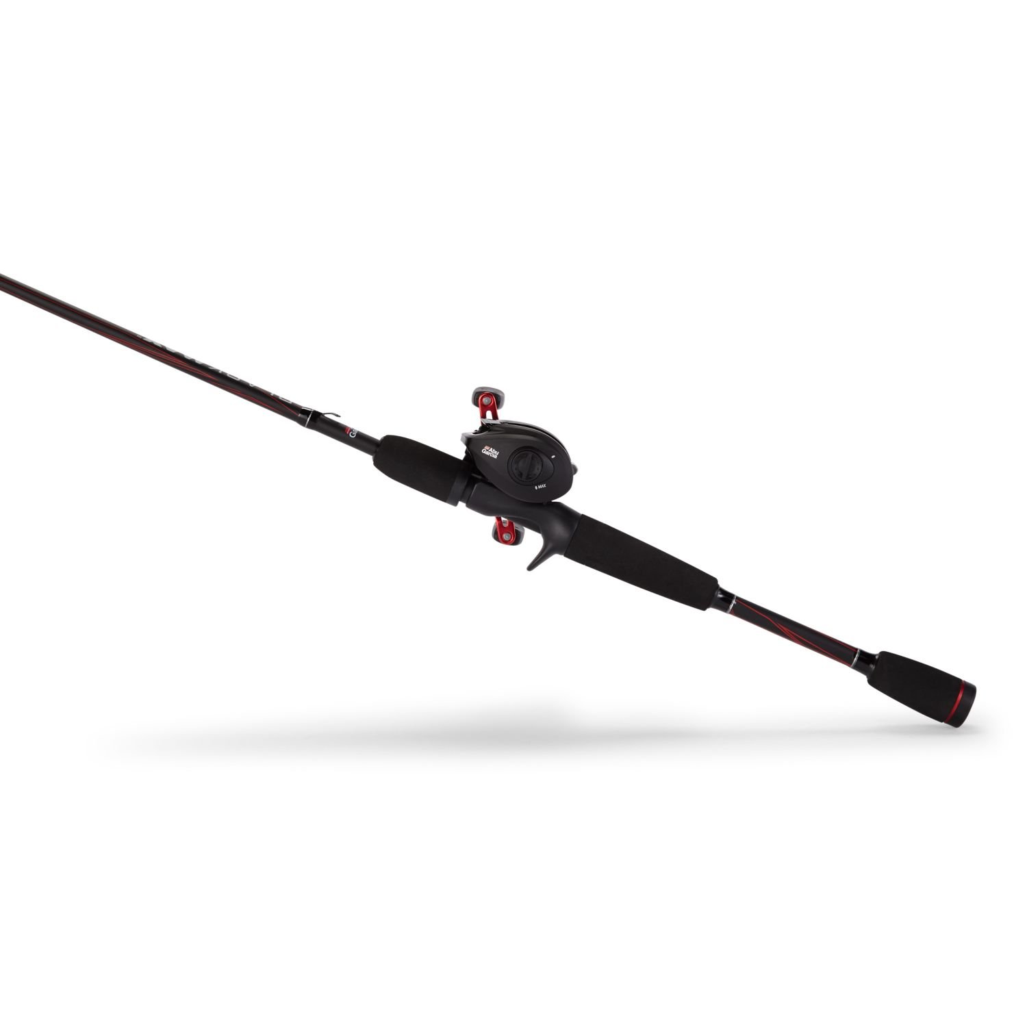 Abu Garcia Black Max Baitcast Low Profile Reel and Fishing Rod Combo , 6'6" - Medium - 1pc