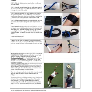 Tennis Swing Wrist Training Aid for Forehands, Backhands, Volleys and Serves - PermaWrist