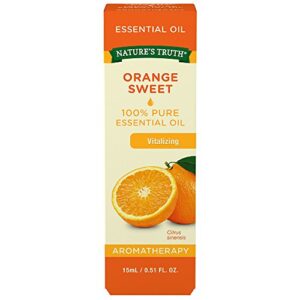 Nature's Truth Vitamins Essential Oil, Orange, 0.51 Fluid Ounce