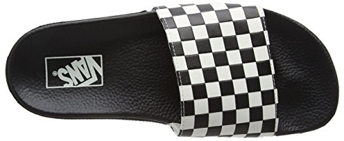 Vans Slide-on Checkerboard Mens Sandals (12.5 M US Women / 11 M US Men, Checkerboard White)