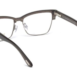 Tom Ford TF5364 Rectangular Eyeglasses FT5364 (020 Chalkstripe Gray/Palladium, 53)