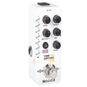 mooer tone capture, Ángulo recto 1/4 de pulgada effects pedal (m701)