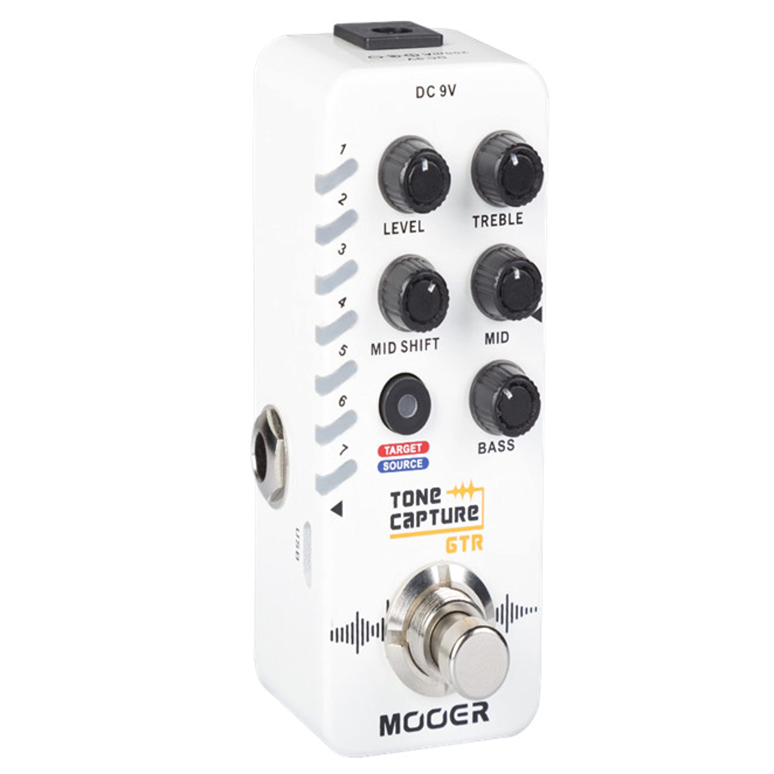 MOOER TONE CAPTURE, Ángulo Recto 1/4 de pulgada Effects Pedal (M701)