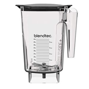 Blendtec 90 oz WildSide Jar, Commercial Grade - Five-Sided Replacement Blender Jar - Compatible with Blendtec Blenders - 36 oz Blending Capacity - Clear