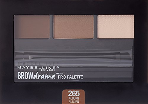 Maybelline Brow Drama Pro Eyebrow Palette, Auburn, 0.1 oz.