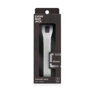 every man jack manual razor - chrome,(1 pack)