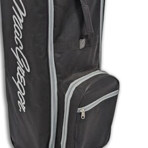 MACGREGOR Golf MACTC003SD MACTEC Deluxe Wheeled Golf Travel Cover Bag, Black/Black