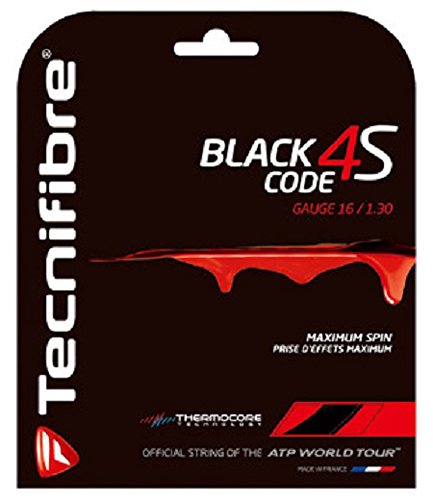 Tecnifibre Black Code 4S (16-1.30mm) String Set