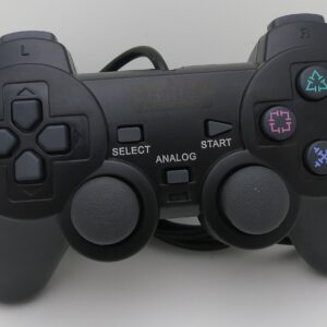 NEXiLUX PS2 Controller Compatible with Sony Playstation 2 & Ps1 / Psone, Black