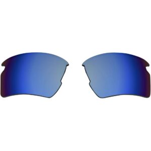 Oakley Flak 2.0 Rectangular Replacement Sunglass Lenses, Prizm Deep Water Polarized, 59 mm