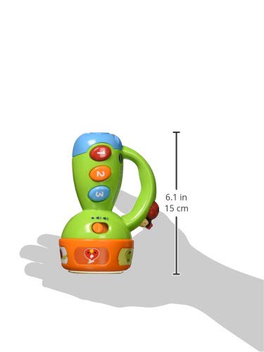 VTech Spin and Learn Color Flashlight, Lime Green