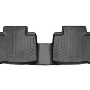 WeatherTech Custom Fit FloorLiners for Ford Edge, Edge ST - 2nd Row (448152), Black