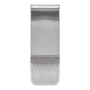 Perfect Order Stainless Steel Money Clip Holder Slim (1, Silver)