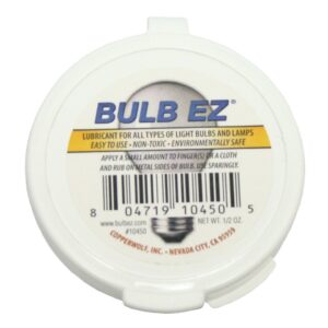 bulb ez lubricant 1/2 ounce container light bulb lube