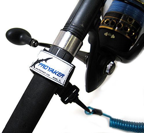 PROYAKER Heavy Duty Tackle and Gear Fishing Rod Leash for Offshore Boat and Kayak Fishing (2 PROYAKER LEASHES)