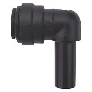 john guest speedfit pp221616e black x 1/2" od polypropylene push-to-connect plug-in elbow (10-pack)