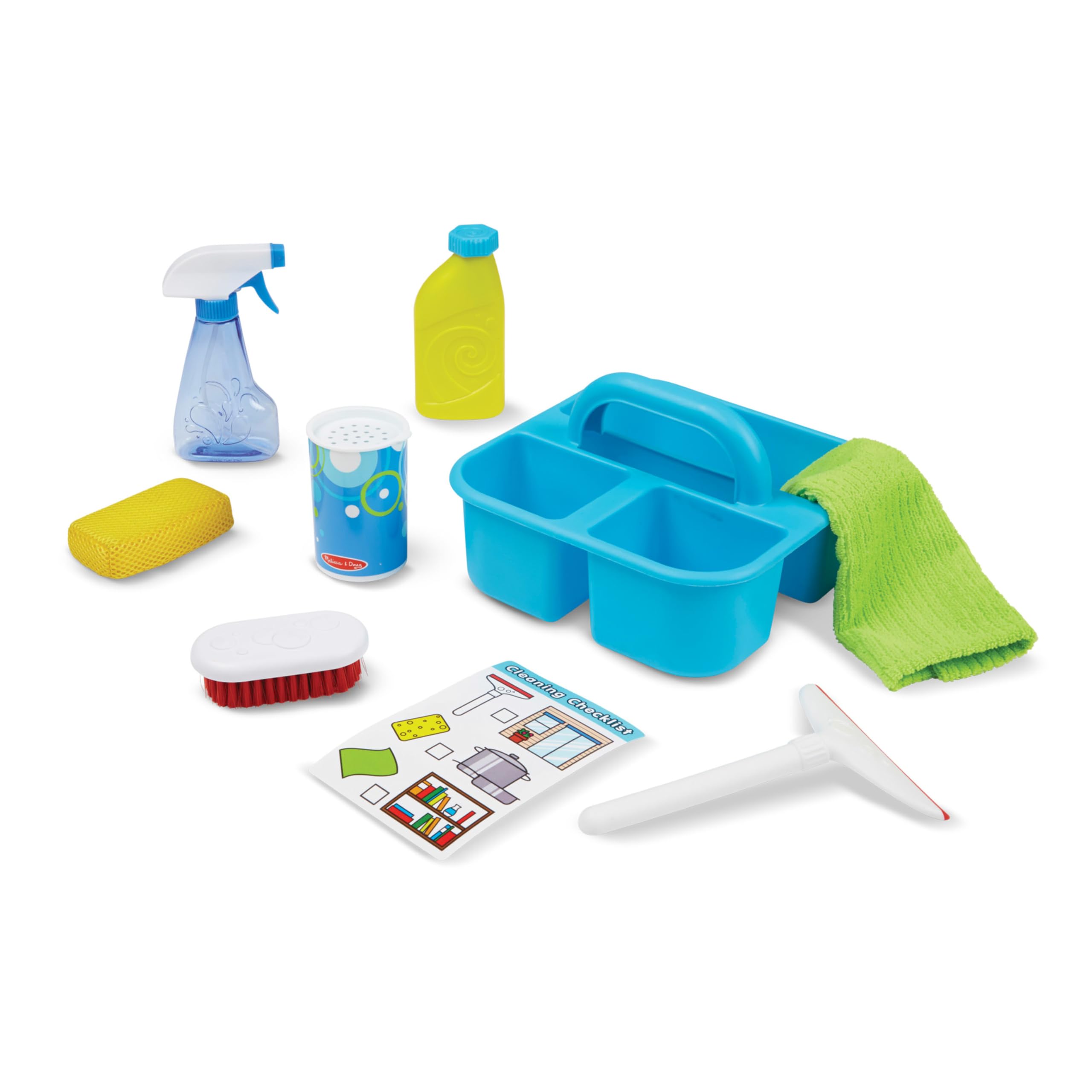 Melissa & Doug Spray, Squirt & Squeegee Play Set - Pretend Play Cleaning Set