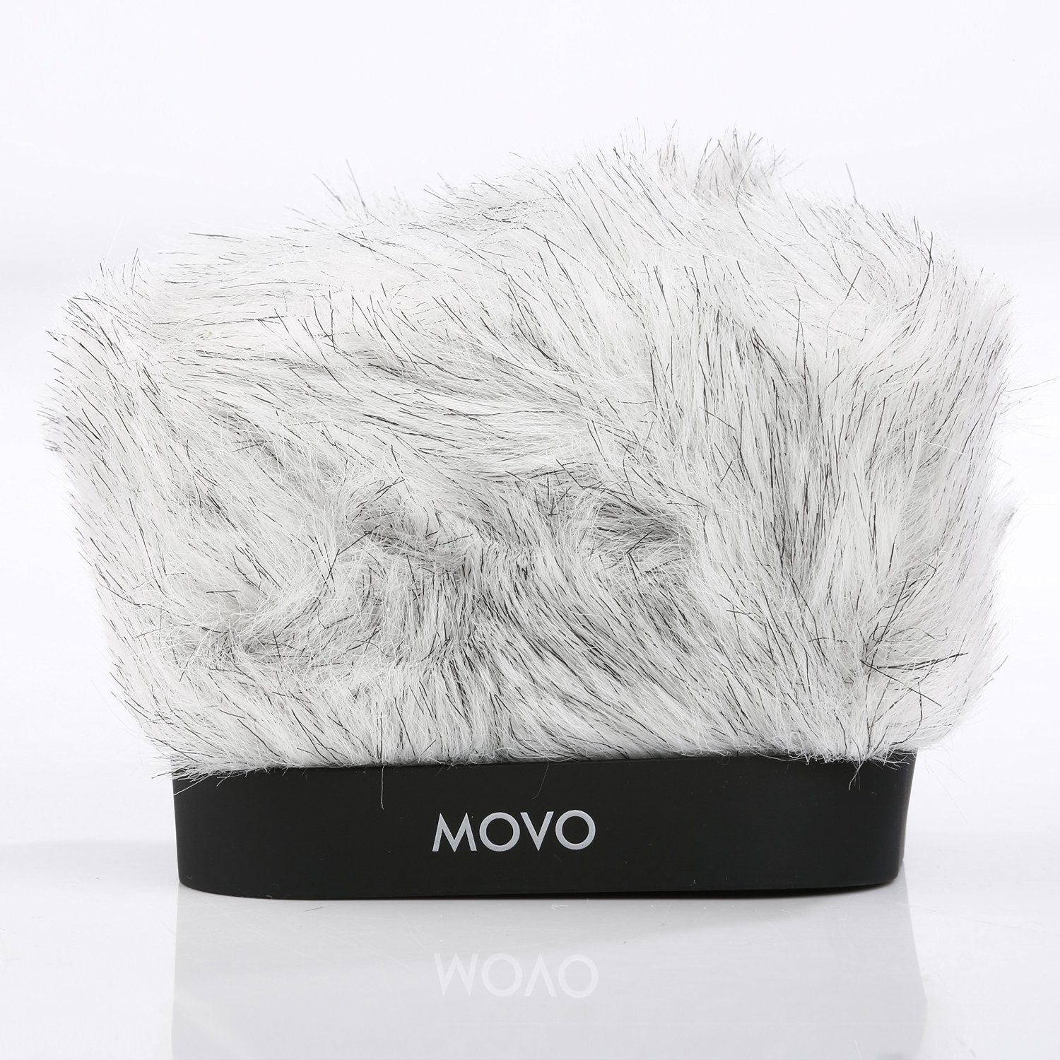 Movo WS-R30 Professional Furry Windscreen with Acoustic Foam Technology for Zoom H4n, H5, H6, Tascam DR-100 MKII and Sony PCM-D50 Portable Digital Recorders