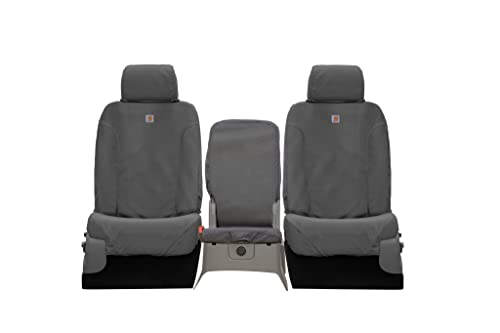 Covercraft Carhartt SeatSaver Custom Seat Covers for Ford F-150 Models SSC3446CAGY 1st Row 40/20/40 Bench Seat Gravel