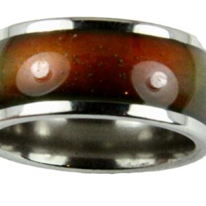 Mood Rings S16 Stainless Steel Endless Band High Quality Rainbow Colors (14)