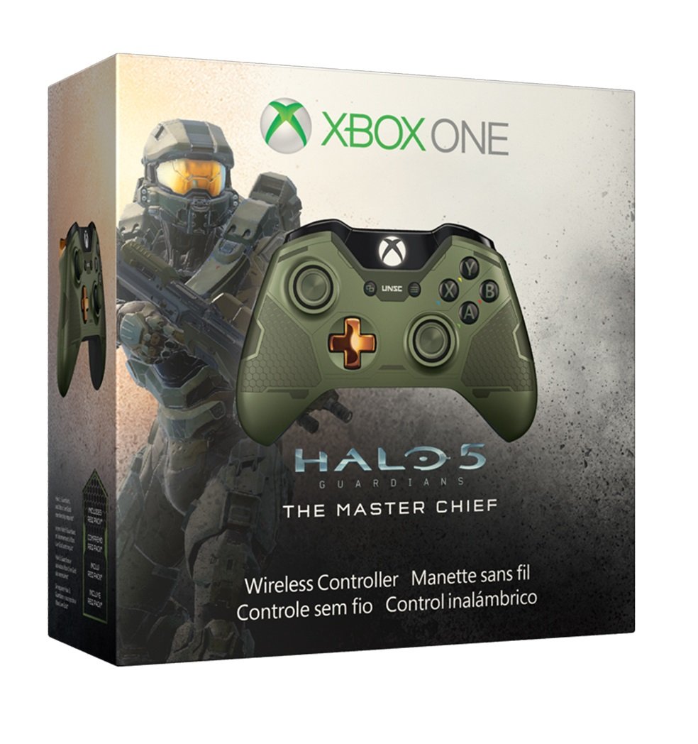 Xbox One Limited Edition Halo 5: Guardians Master Chief Wireless Controller