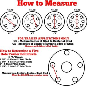 Trailer Brake Assembly Electric Trailer Brakes 12" x 2" - 2 right & 2 left 5200 6000 7000 lb axles