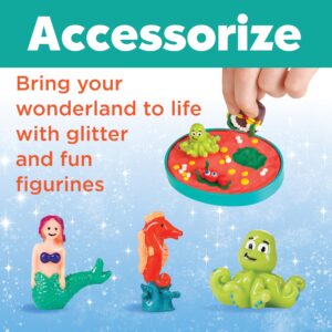 Creativity for Kids Make Your Own Under the Sea Water Globes - Make 3 DIY Snow Globes, Arts and Crafts for Boys and Girls, Kids Activities and Birthday Gifts for Ages 6-8+