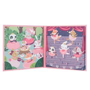 STEPHEN JOSEPH 4 in 1 Magnetic Puzzle Book Girl