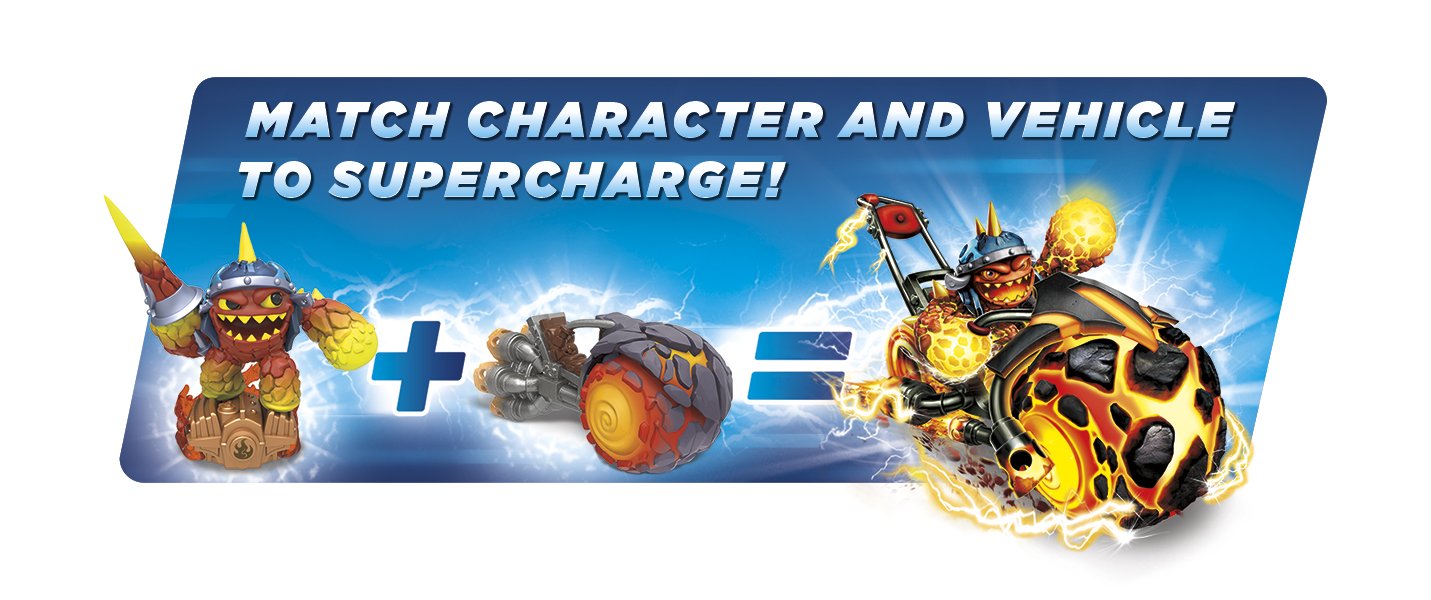 Skylanders SuperChargers: Drivers Lava Lance Eruptor Character Pack