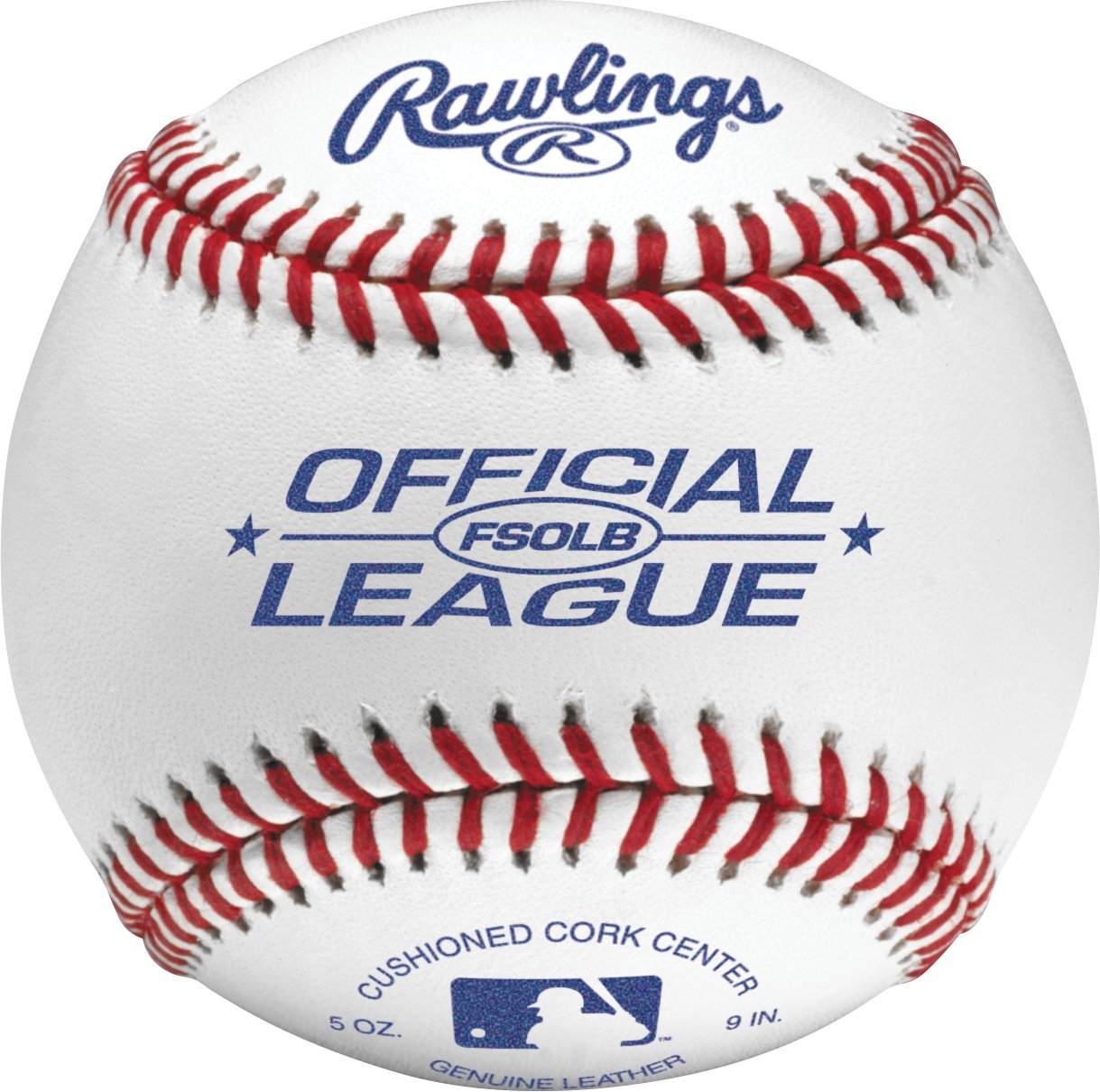 Rawlings | FLAT SEAM Official League Baseballs | FSOLB | Youth/14U | Recreational Use Practice | 12 Count